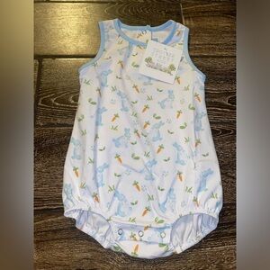 NWT Boy Easter Bubble Romper